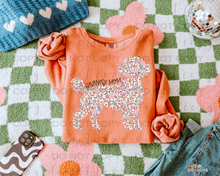 Load image into Gallery viewer, Floral Dog Mom DTF Transfer