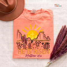 Load image into Gallery viewer, He Is Risen Matthew 28:6 DTF Transfer