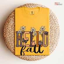 Load image into Gallery viewer, Hello Fall Doodle Florals DTF Transfer