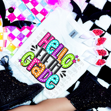 Load image into Gallery viewer, Hello Grade Neon DTF Transfer