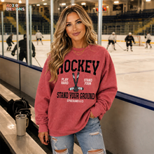 Load image into Gallery viewer, Hockey Stand Your Ground DTF Transfer