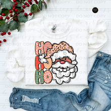 Load image into Gallery viewer, Ho Ho Ho Santa DTF Transfer