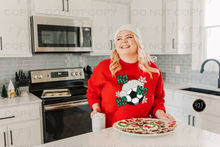 Load image into Gallery viewer, Ho Ho Ho Sports Faux Embroidery DTF Transfer