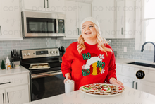 Load image into Gallery viewer, Ho Ho Ho Sports Faux Embroidery DTF Transfer