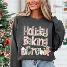 Load image into Gallery viewer, Holiday Baking Crew DTF Transfer