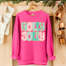 Load image into Gallery viewer, Holly Jolly DTF Transfer