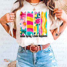Load image into Gallery viewer, Inhale Spring Exhale Happiness DTF Transfer