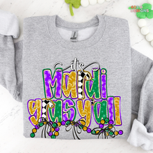 Load image into Gallery viewer, It's Mardi Gras Y'all DTF Transfer