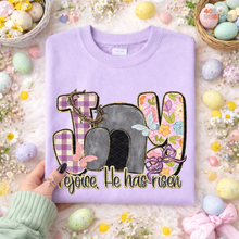 Load image into Gallery viewer, Joy He Has Risen DTF Transfer