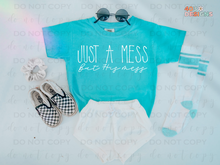 Load image into Gallery viewer, Just A Mess But His Mess DTF Transfer