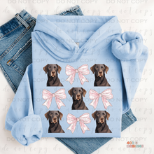 Load image into Gallery viewer, Coquette Dog Breed Sweatshirt