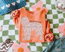 Load image into Gallery viewer, Floral Dog Mom DTF Transfer