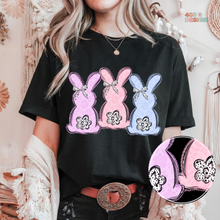 Load image into Gallery viewer, Lace Bunnies DTF Transfer