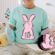 Load image into Gallery viewer, Lace Bunny DTF Transfer