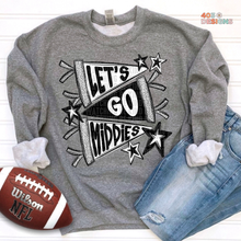 Load image into Gallery viewer, Let's Go Mascot Personalized DTF Transfer