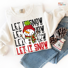 Load image into Gallery viewer, Let It Snow DTF Transfer