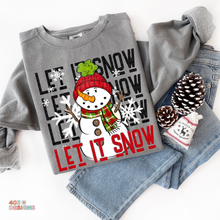 Load image into Gallery viewer, Let It Snow DTF Transfer