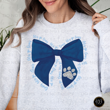 Load image into Gallery viewer, Bow Mascot DTF Transfer
