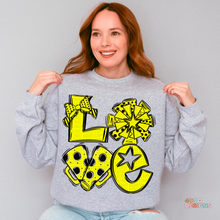 Load image into Gallery viewer, Love Cheer Personalized DTF Transfer