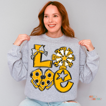 Load image into Gallery viewer, Love Cheer Personalized DTF Transfer