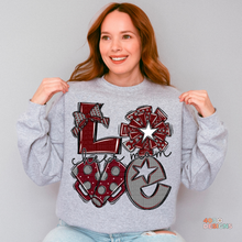 Load image into Gallery viewer, Love Cheer Personalized DTF Transfer