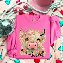 Load image into Gallery viewer, Loved Highland DTF Transfer