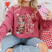 Load image into Gallery viewer, Love In Every Cup DTF Transfer