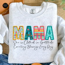 Load image into Gallery viewer, Clothed In Gratitude DTF Transfer