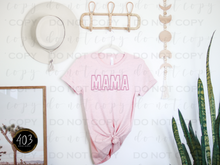Load image into Gallery viewer, Mama Outline Embroidery DTF Transfer