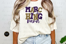 Load image into Gallery viewer, Marching Band Faux Sequin DTF Transfer