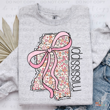 Load image into Gallery viewer, Floral State DTF Transfer