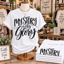 Load image into Gallery viewer, My Story His Glory DTF Transfer