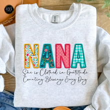 Load image into Gallery viewer, Clothed In Gratitude DTF Transfer