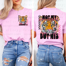 Load image into Gallery viewer, Not My Strength But His DTF Transfer