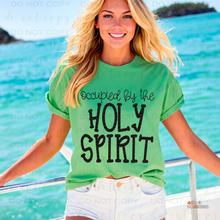 Load image into Gallery viewer, Occupied By The Holy Spirit DTF Transfer