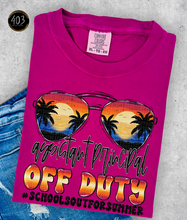 Load image into Gallery viewer, Off Duty DTF Transfer