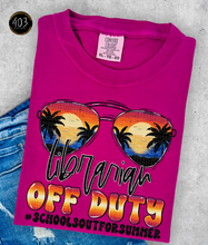 Load image into Gallery viewer, Off Duty DTF Transfer