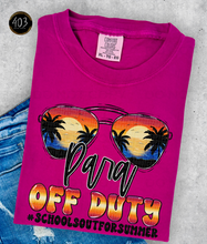 Load image into Gallery viewer, Off Duty DTF Transfer