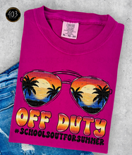 Load image into Gallery viewer, Off Duty DTF Transfer