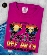 Load image into Gallery viewer, Off Duty DTF Transfer