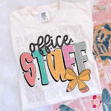 Load image into Gallery viewer, Pencil Bow Teacher DTF Transfer