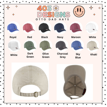 Load image into Gallery viewer, Dog Outline Embroidered Dad Hat