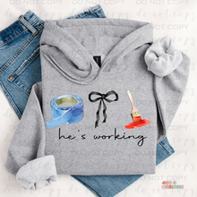 Load image into Gallery viewer, He's Working DTF Transfer