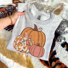 Load image into Gallery viewer, Patchwork Pumpkins DTF Transfer