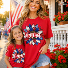 Load image into Gallery viewer, Patriotic Sunflower Title Personalized DTF Transfer