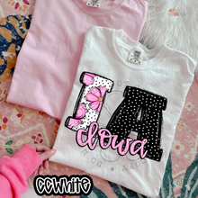 Load image into Gallery viewer, Pink Floral Dots State DTF Transfer