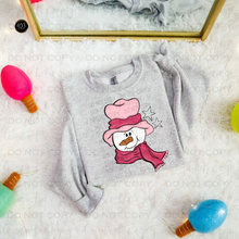 Load image into Gallery viewer, Whimsical Snowman DTF Transfer