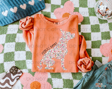 Load image into Gallery viewer, Floral Dog Mom DTF Transfer