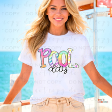 Load image into Gallery viewer, Pool Day DTF Transfer