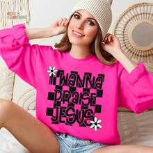 Load image into Gallery viewer, Praise Jesus DTF Transfer